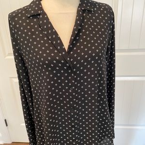 Express button Down Blouse